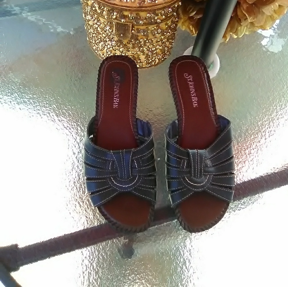 Navy blue St.John's Bay slings